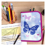 Undercover filled pencil case with butterflies