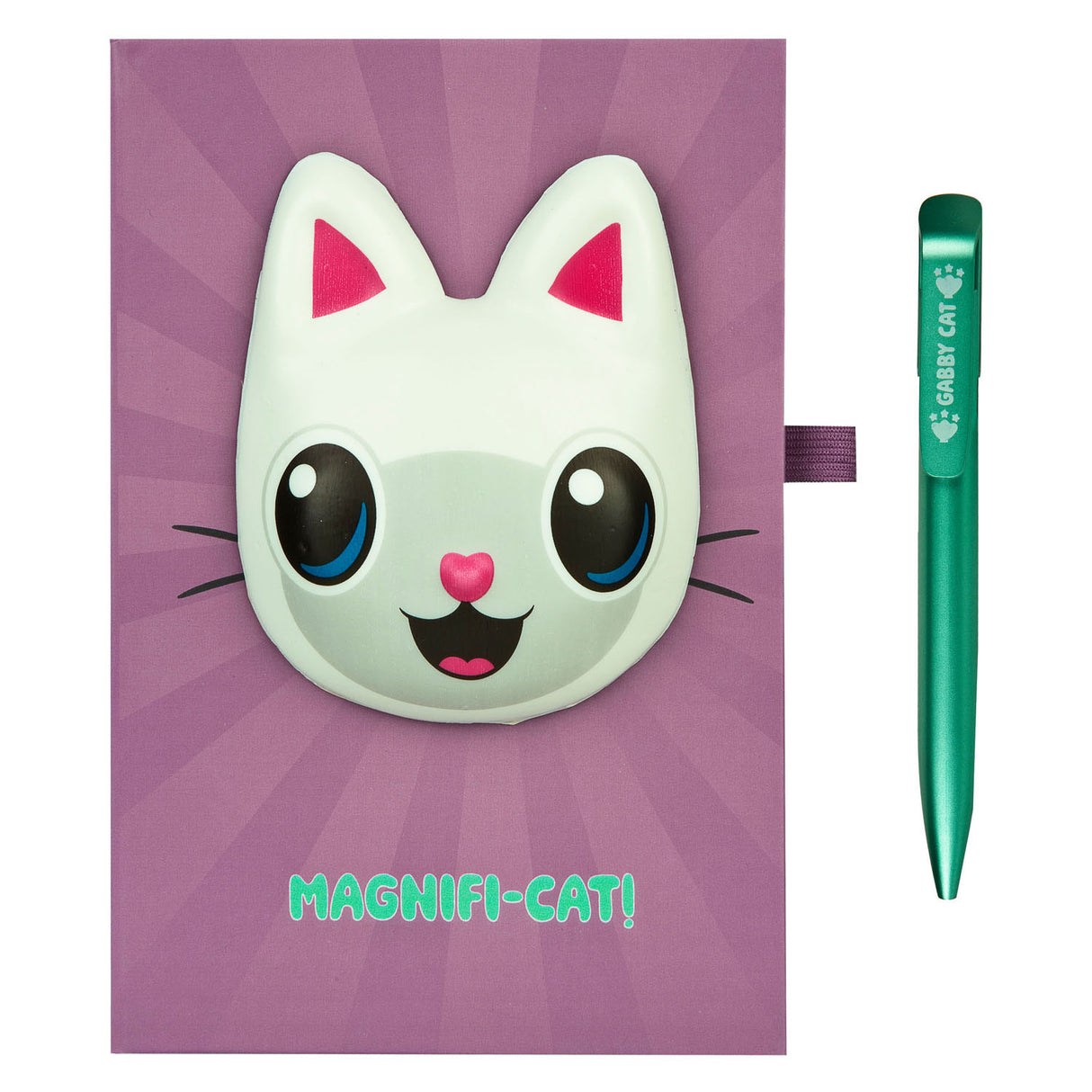 Undercover Squishy Notebook Gabbys dukkehus med pen