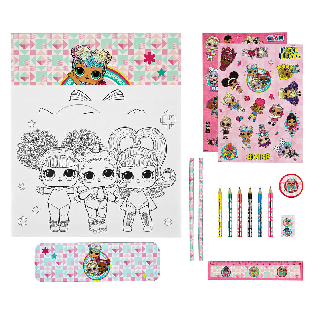 Lol stationery set surprise in bag
