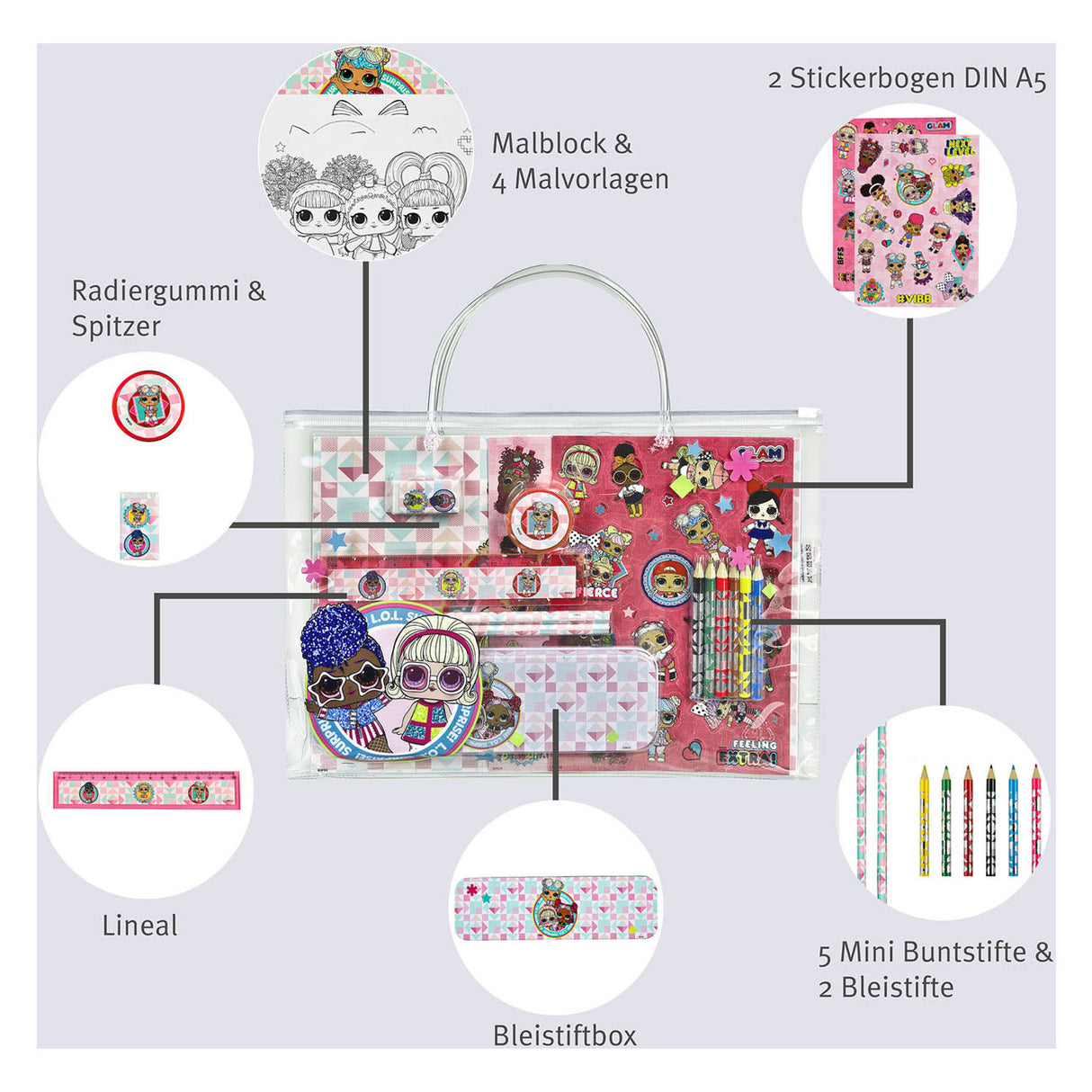 L.O.L. Brevpapir Sæt overraskelse i TAS