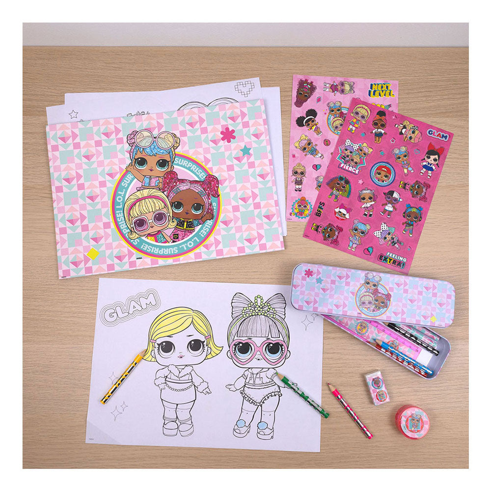 Lol stationery set surprise in bag