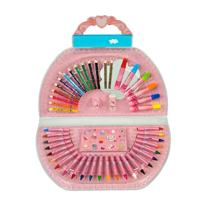 Boîtier de couleur infiltrée Peppa Pig, 51dlg.