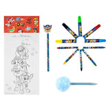 Undercover coloring set paw patrol in backpack