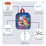 Undercover coloring set paw patrol in backpack