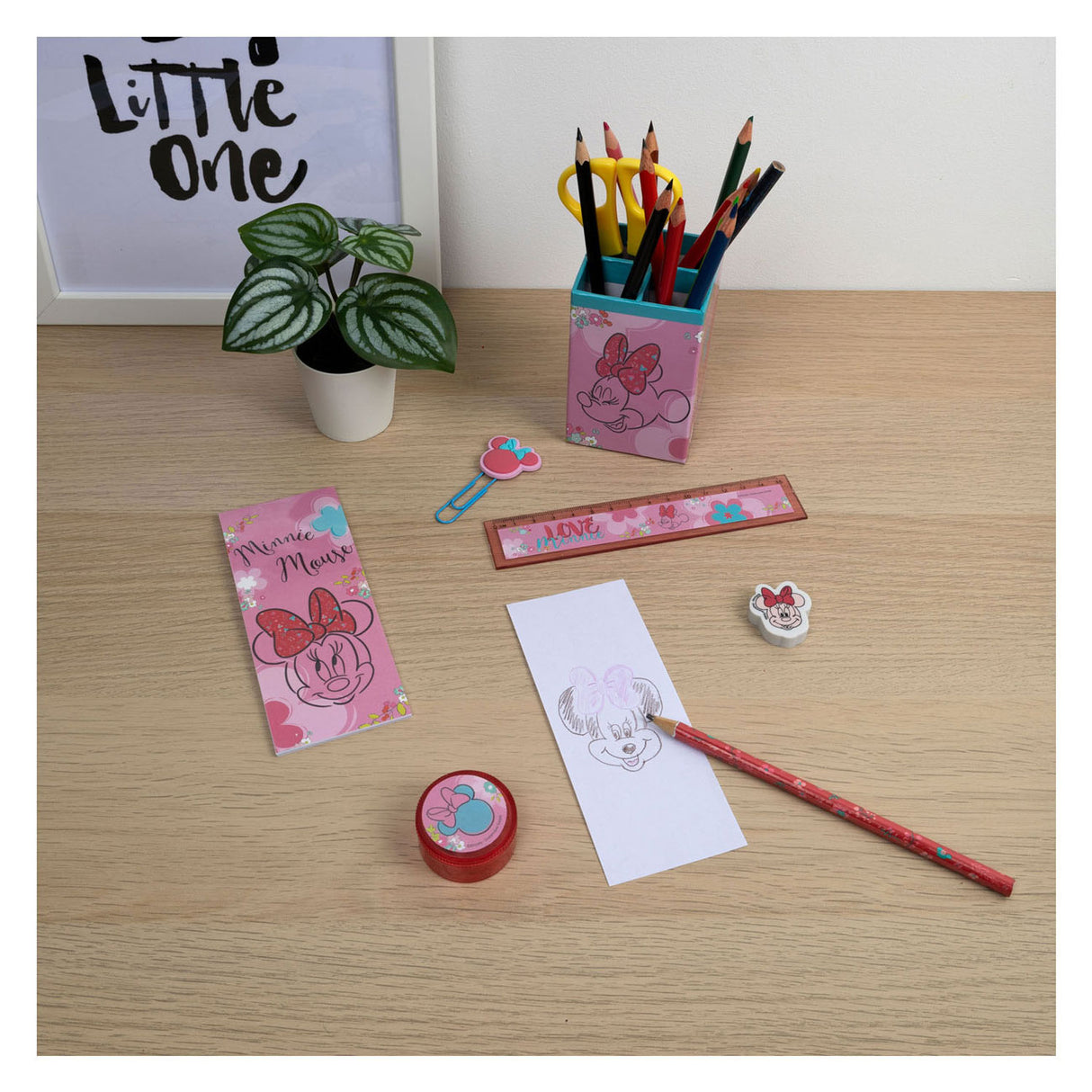 Undercover Desk Set Minnie Mouse, 6dlg.