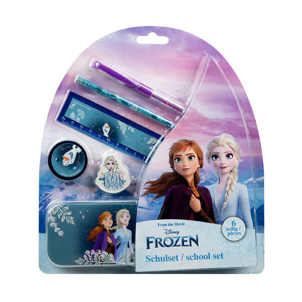 Undercover Schoolset Frozen, 6dlg.