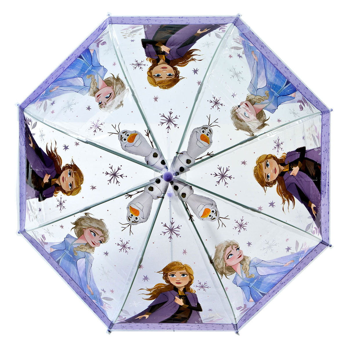 Disney Frozen Frozen Kinderparaplu 70 cm Purple Transparent