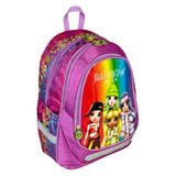 Sacolage scolaire sous couverture Rainbow High