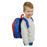 Undercover backpack with front pocket spiderman