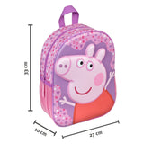 Undercover 3d backpack peppa pig
