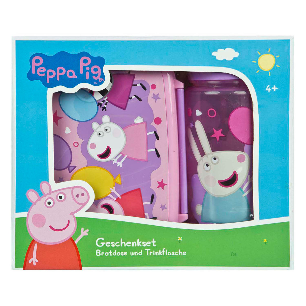 Undercover Bread Bin och Dricking Bottle Peppa Pig