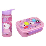 Undercover bread bin and drinking bottle Peppa Pig