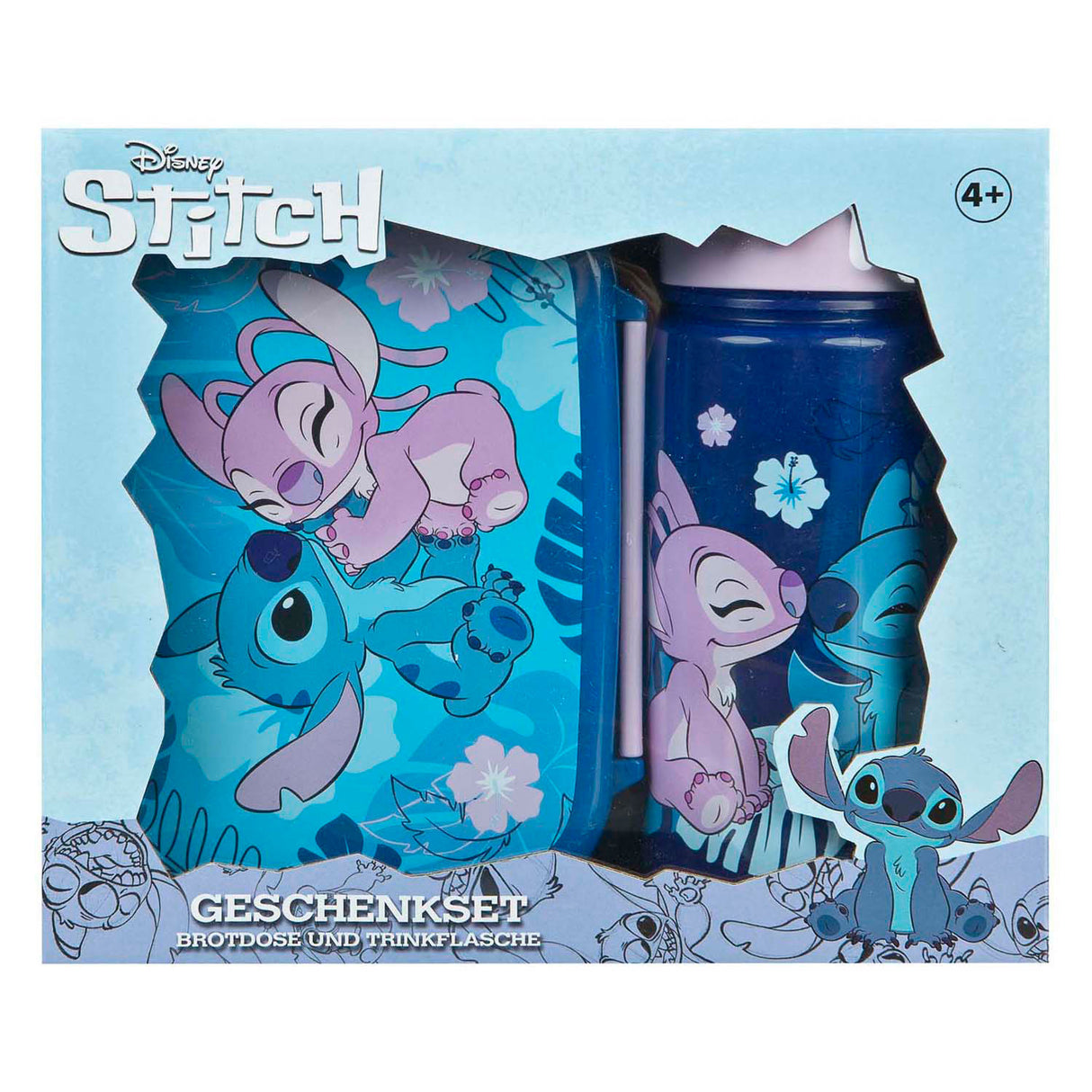 Undercover Stitch Broodwent og Drink Cup Set