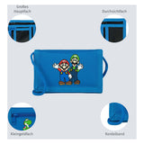 Undercover wallet super mario blue