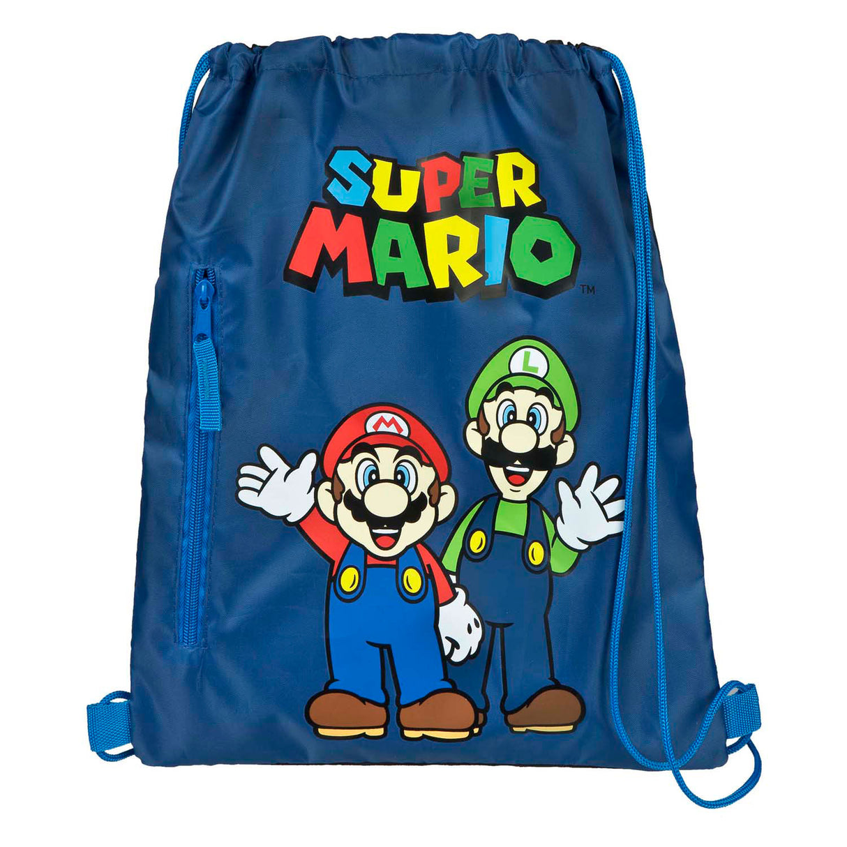 Undercover gym bag super mario blue