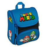 Undercover school backpack super mario blue