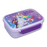 Undercover unicorn academy lunch box with snack tray