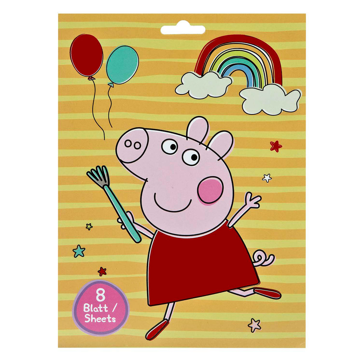 Undercover stickerboek peppa pig met 8 vellen