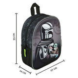 Mochila encubierta star wars the mandalorian y grogu 3d