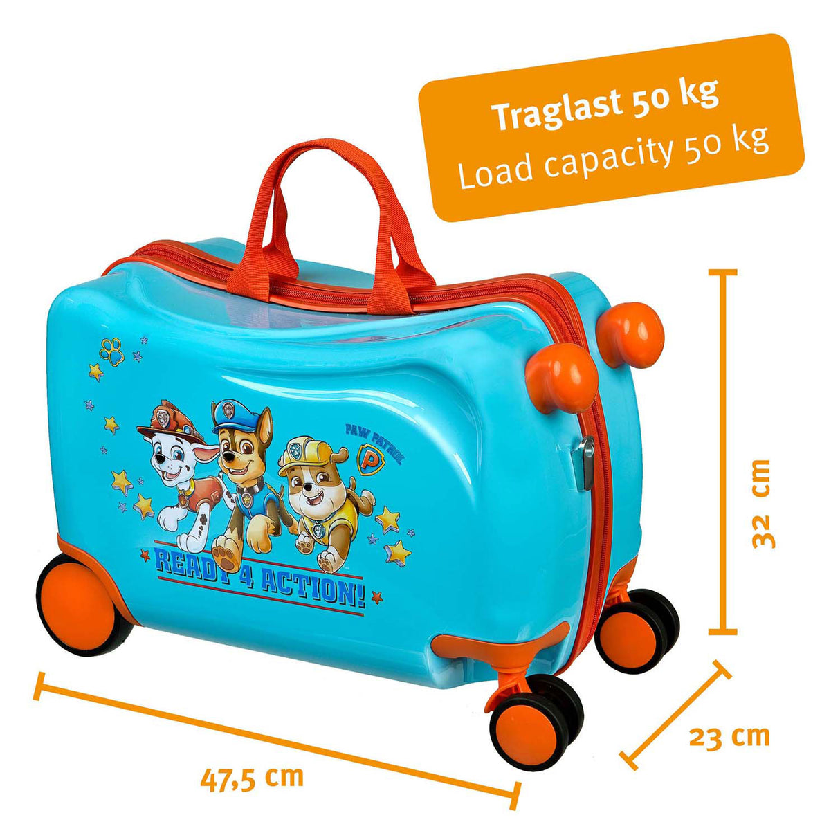 Undercover Trolley Case-On Paw Patrol