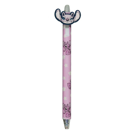 Undercover slettbar gelpenn med lilo stitch topper