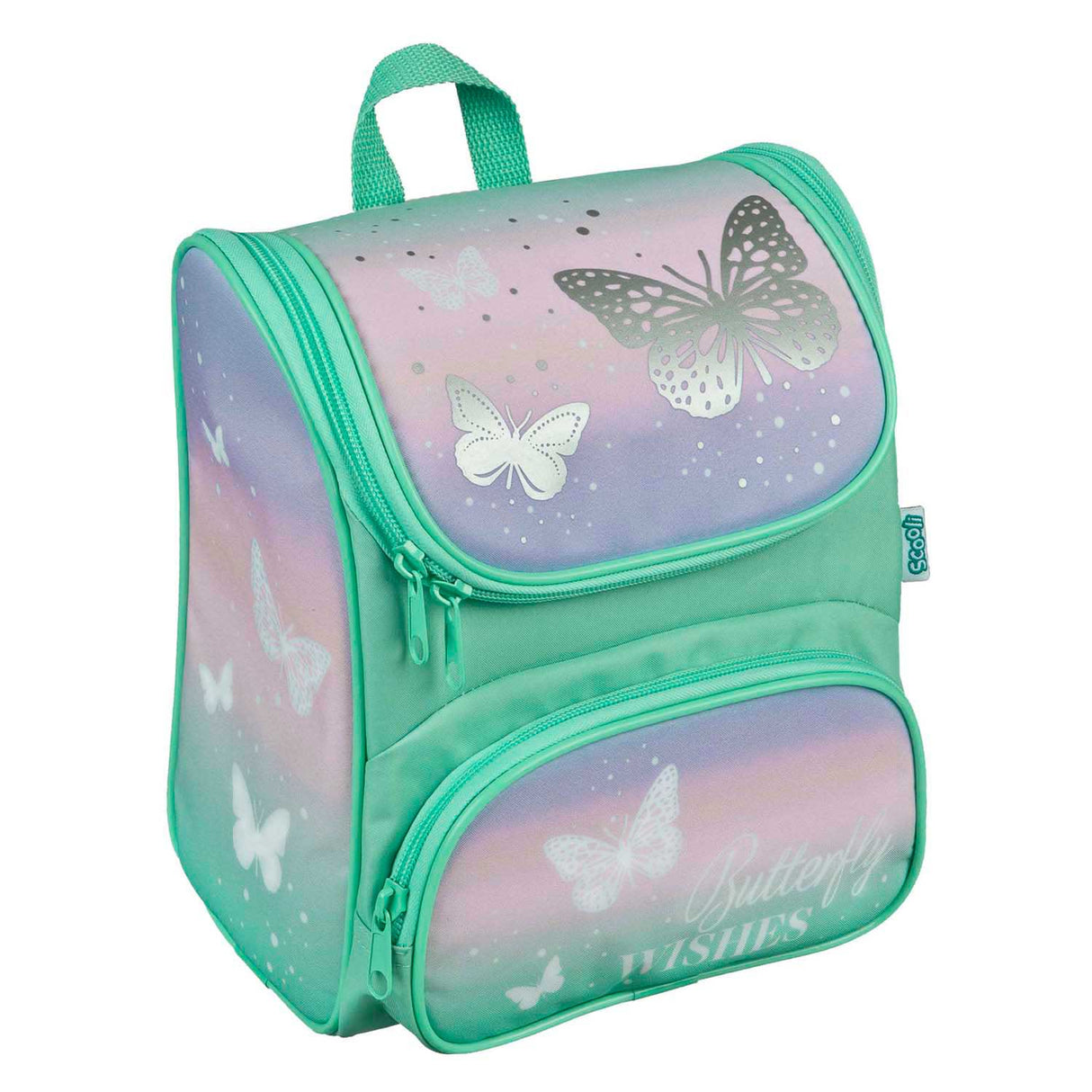 Undercover backpack green - butterfly wishes