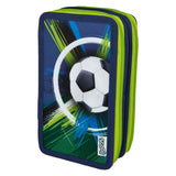 Undercover three-compartment football pouch