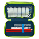 Undercover three-compartment football pouch