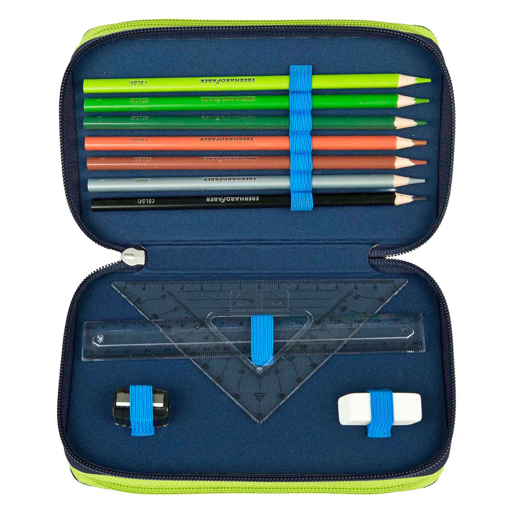 Undercover three-compartment football pouch