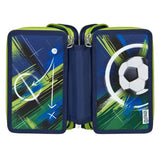 Undercover three-compartment football pouch
