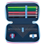 Undercover three compartment pencil case stitch