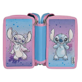 Undercover three compartment pencil case stitch