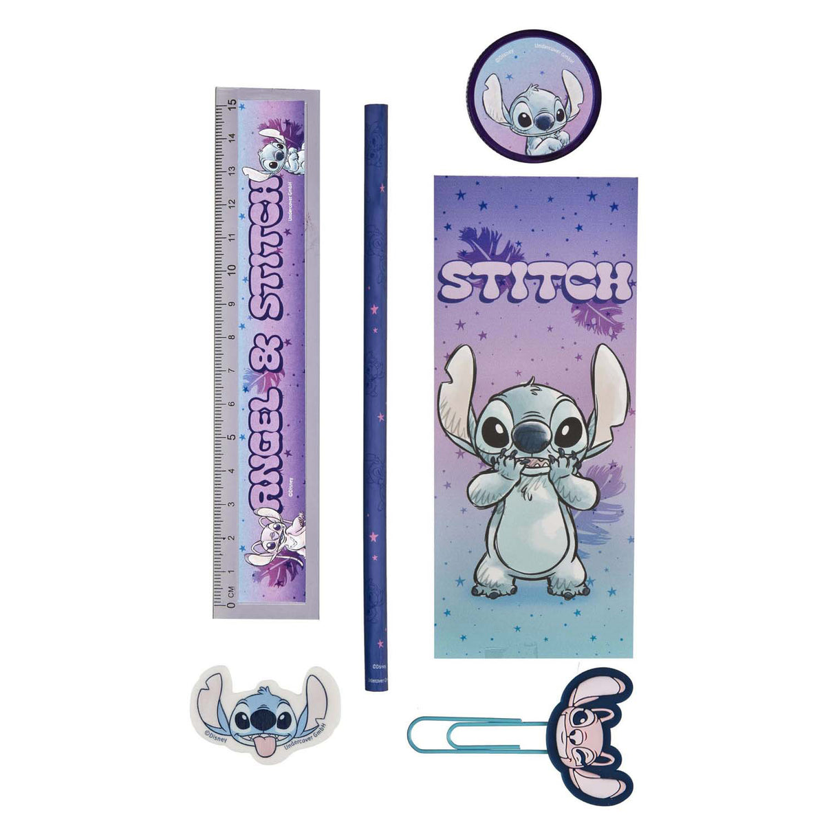 Undercover Stitch desk set - 7-piece.