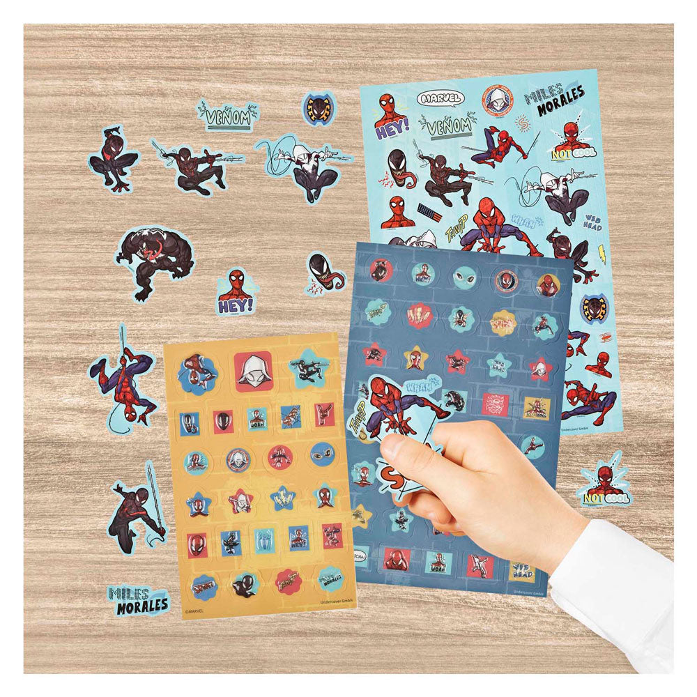 Undercover Super Sticker Set Spiderman - 500+ pcs.