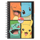 Undercover notebook with 3 tabs pokemon