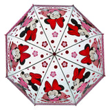 Undercover transparent umbrella minnie mouse