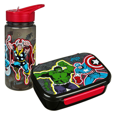 Undercover matboks og drikkekoppsett Marvel Avengers