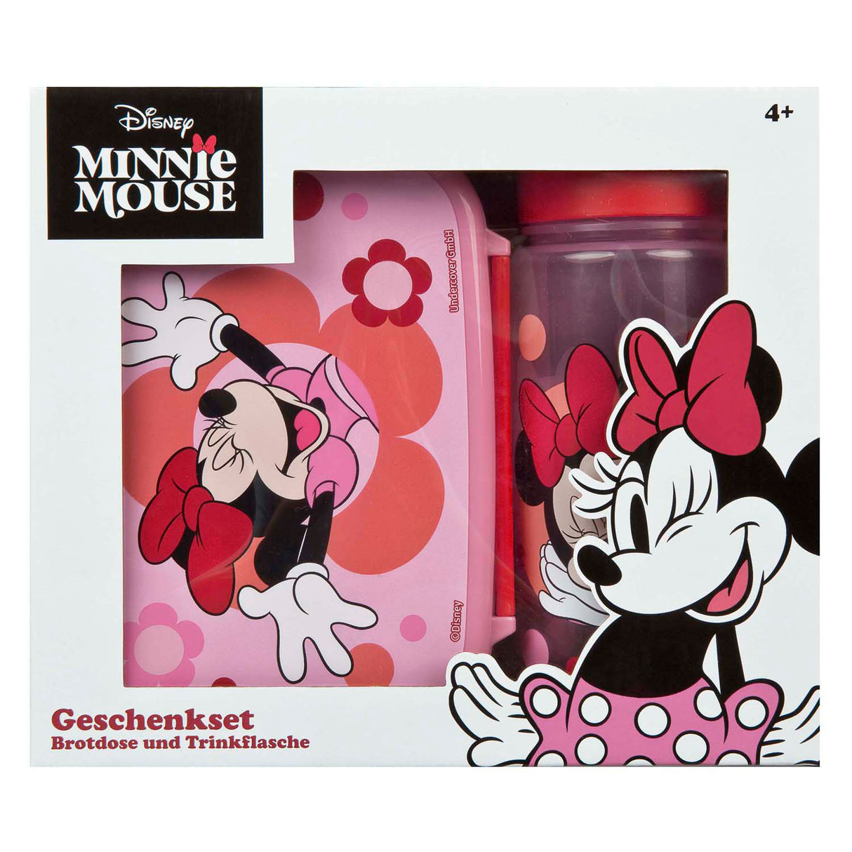 Undercover matkorg och drickskoppset Minnie Mouse