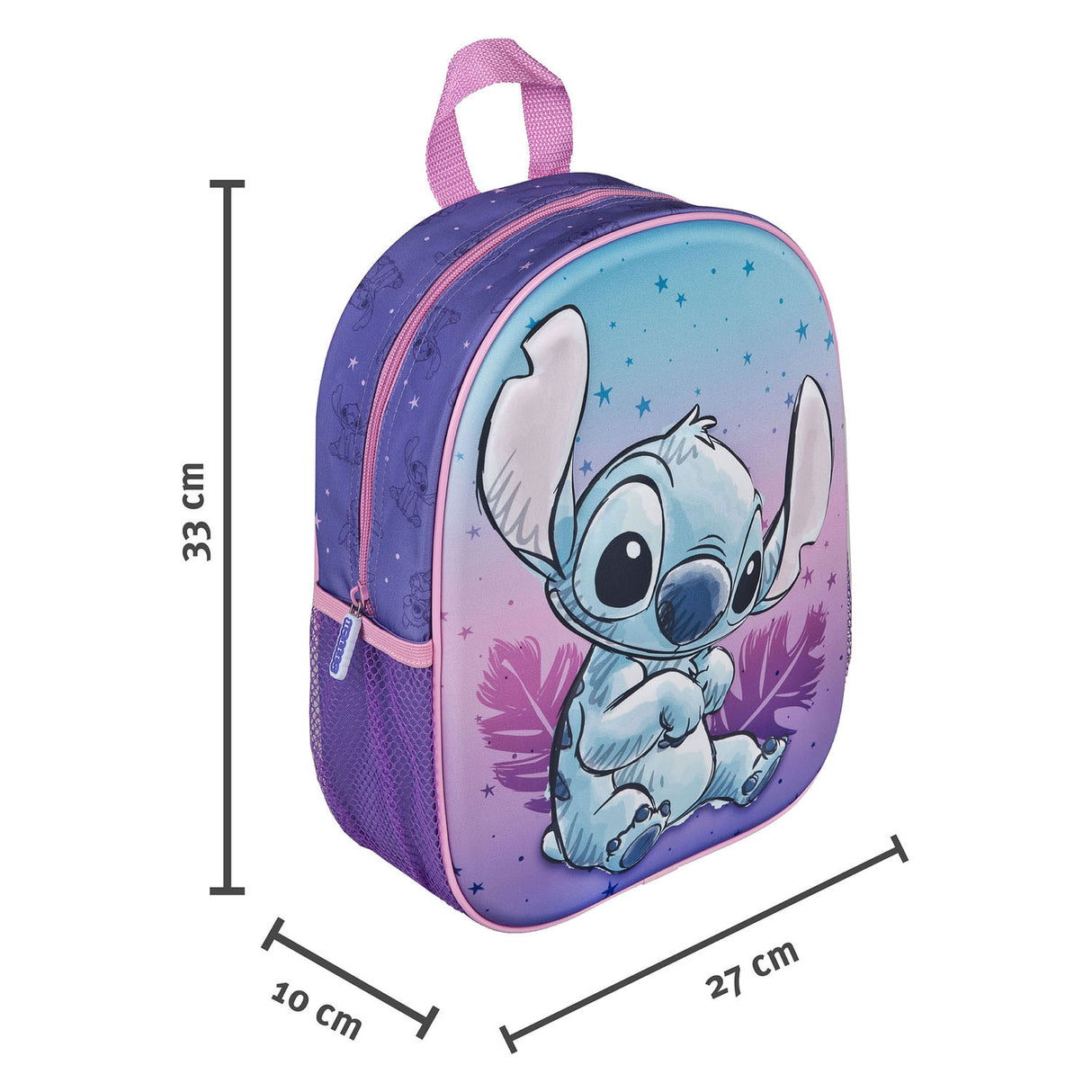 Undercover lilo stitch 3d backpack