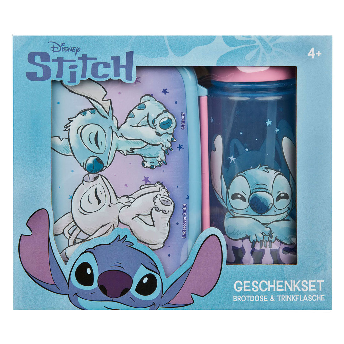 Undercover lilo stitch matlåda och drickskopp
