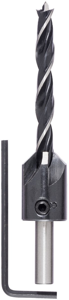 Bosch - spiralbor i tre med forsenkningsbor 7 mm