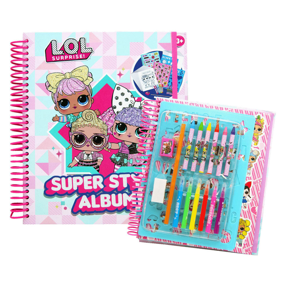 L.O.L. Super Style Album Color Set