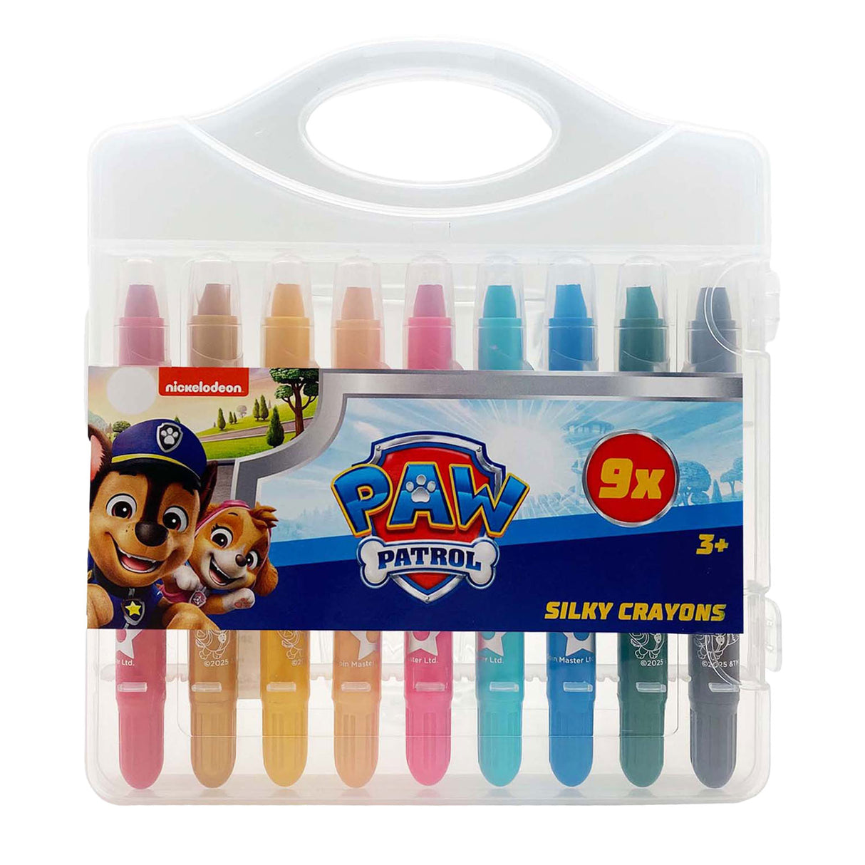 Paw patrol silky gel crayons