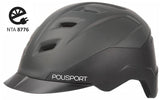 Helm polisport E Stadgeschwindegkeet E-Vëlo schwaarz