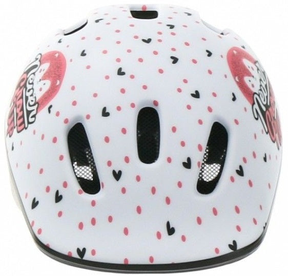 Polisport Kinderhelm Hoggy. Size: XXS (44 48 cm), Color: White Pink Matt