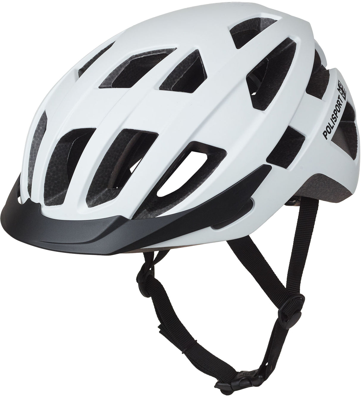 Polisport Helm Stad beweegt m 54-58 cm wäiss