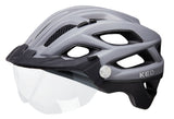 Keed Fahrradhelm Covis Lite M (52-58 cm) Graue schwarze Matte