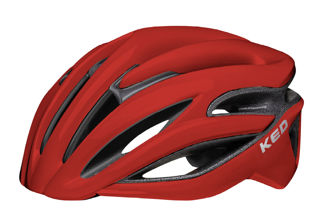 Ked Fietshelm Rayzon L (57-61cm) fiery Rood