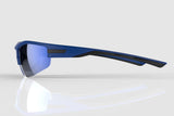 Mirage Sunglasses Sport avec 3 paires de lentilles Bleu noir