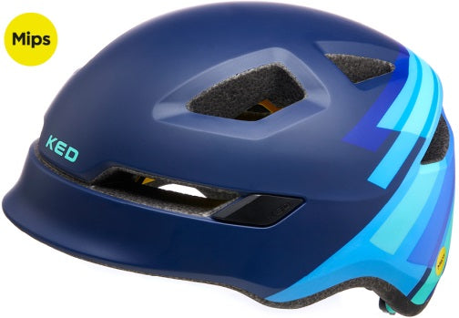 Eding Vëlo Helm Pop mips kleng (48-52 cm) blo